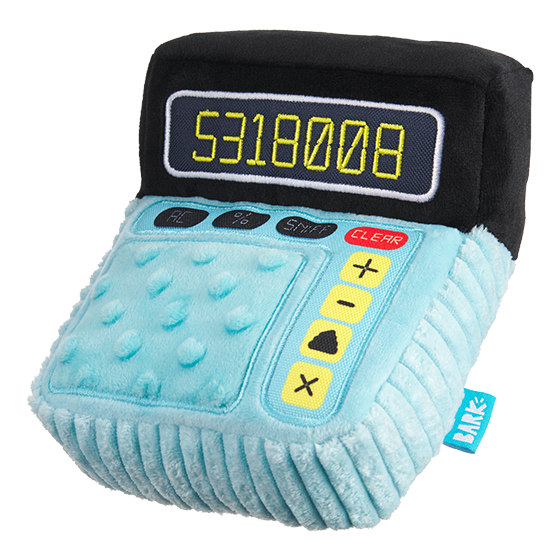 Photograph of BarkBox’s Squeak U Later, Calculator product