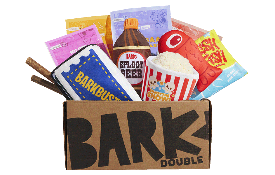 Barkbuster Movie Night | Movie Night Dog Toys | BarkBox Toys  themed BarkBox