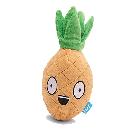 Photograph of BarkBox’s Penny the Pineapple product