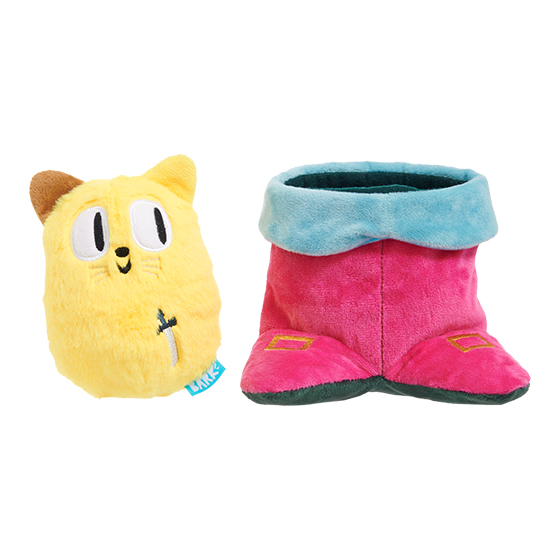 Photograph of BarkBox’s Puss in Boots product