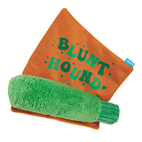 Photograph of BarkBox’s Blunt Hound product