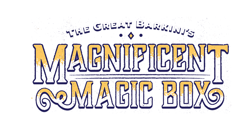 The Great Barkini's Magnificent Magic Box | Magic Show themed Dog Toys | BarkBox