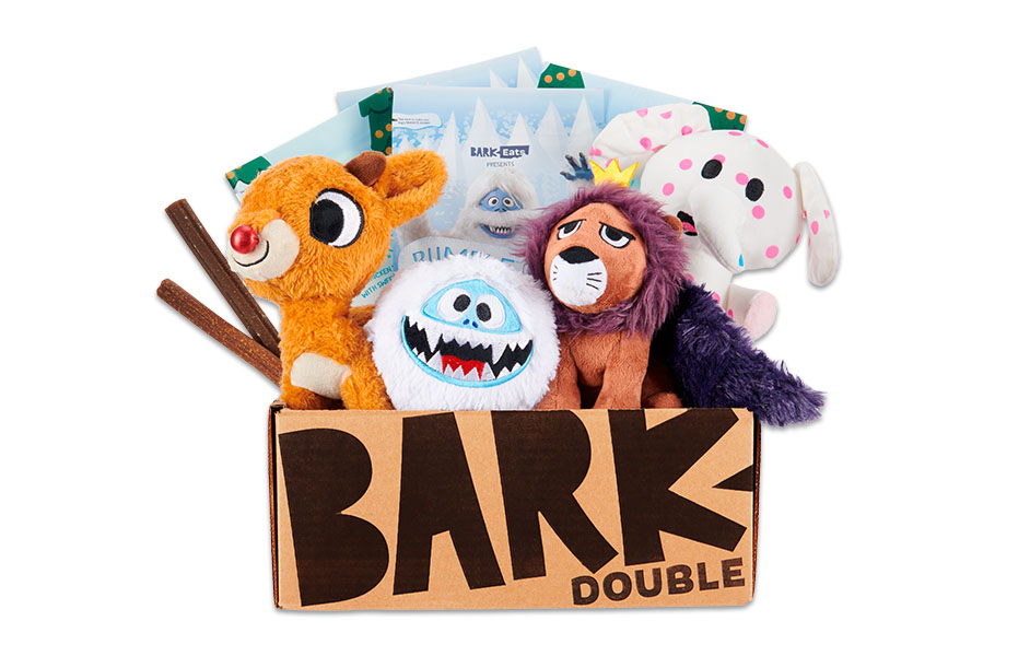 Rudolph the Red-Nosed Reindeer® | Holiday Dog Toys | BarkBox themed BarkBox