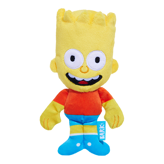 Photograph of BarkBox’s Bart Simpson product