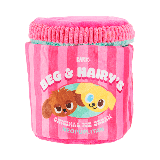 Photograph of BarkBox’s Beg & Hairy's Ice Cream product