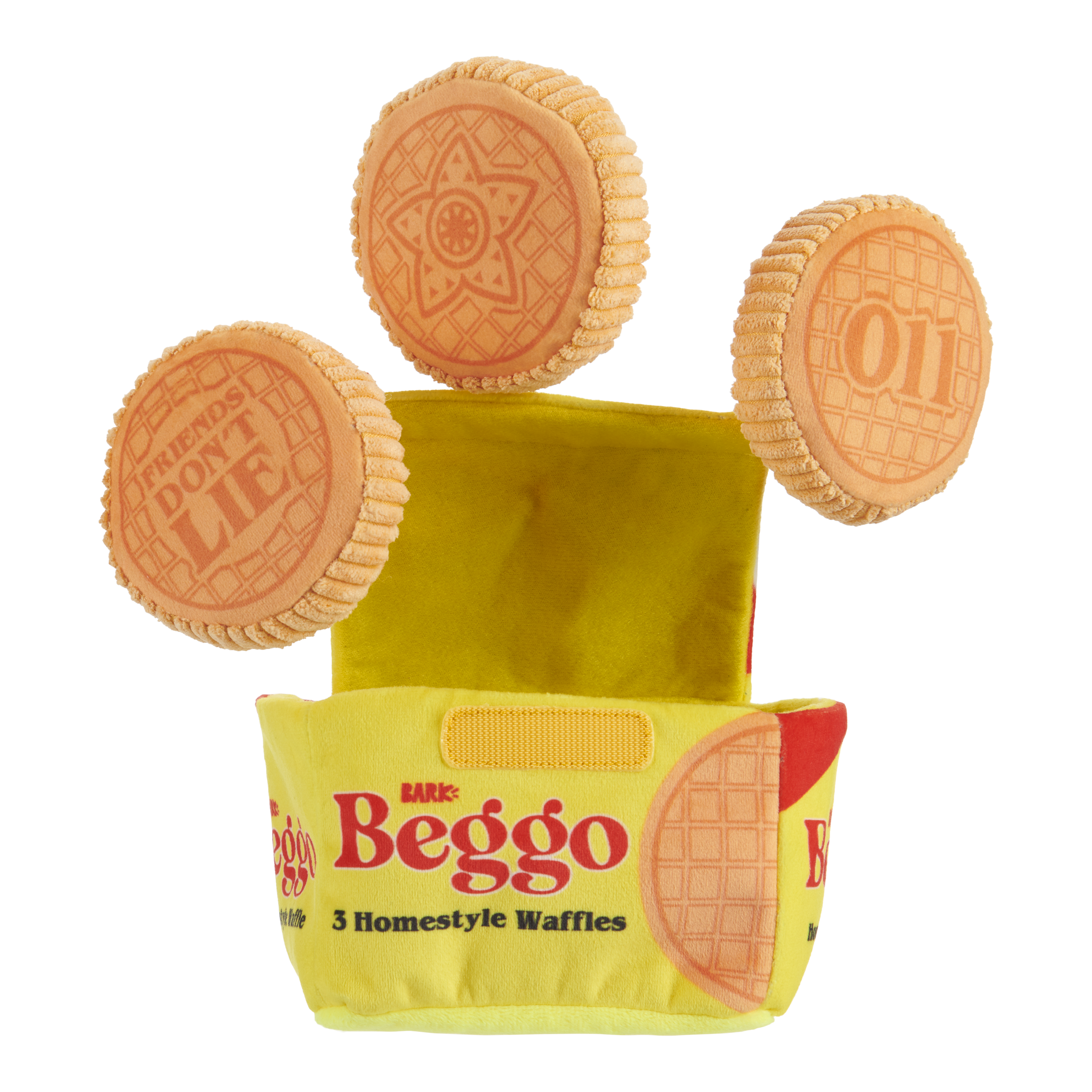 Photograph of BarkBox’s Beggo Woofles product