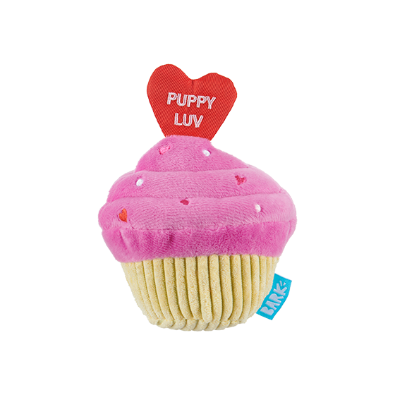 Photograph of BarkBox’s Puppy Luv Cupcake product